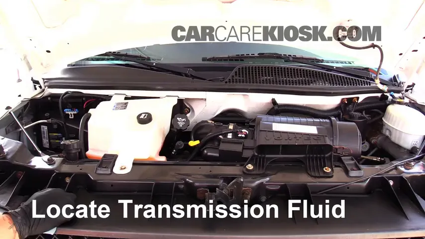 2007 Chevrolet Express 3500 LS 6.0L V8 Standard Passenger Van (3 Door) Transmission Fluid Check Fluid Level